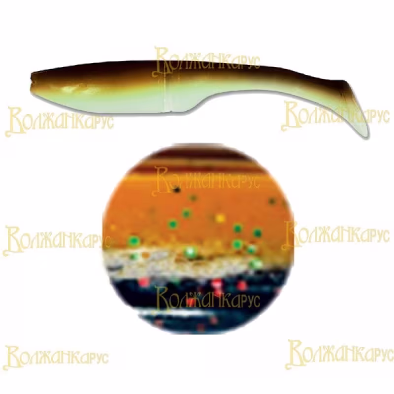 Силиконовая приманка Волжанка Big Roach 150 (уп.3 шт.)