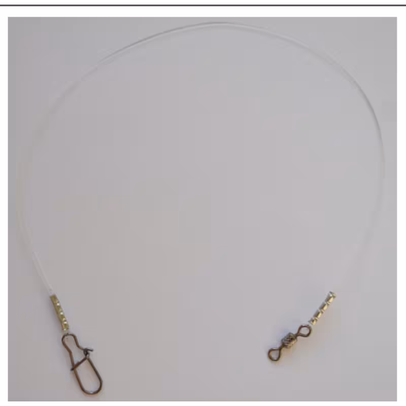 Поводок Strike Pro флюорокарбон 0,4мм. 15 см. 15кг.3шт.