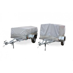 Тент с каркасом на прицеп Вектор ЛАВ 81011ВВ, 600 мм