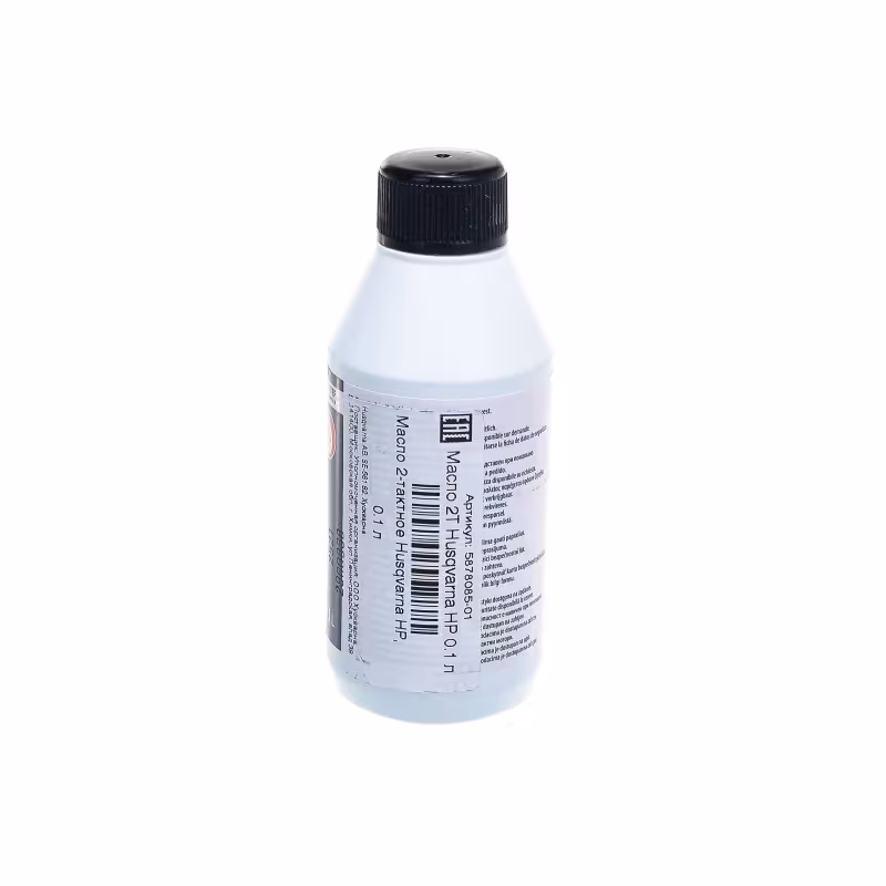 Масло моторное минеральное для 2Т двигателей Husqvarna 5878085-01, 0,1 л