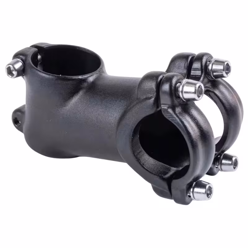 Вынос руля руля для безрезьбовой рулевой колонки R-2177, L-80мм, чёрный, нерегулируемый