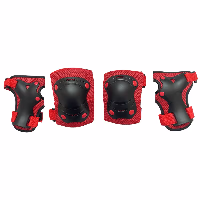 Комплект защиты детский Tech Team Safety Line 400, размер S, цвет в ассортименте