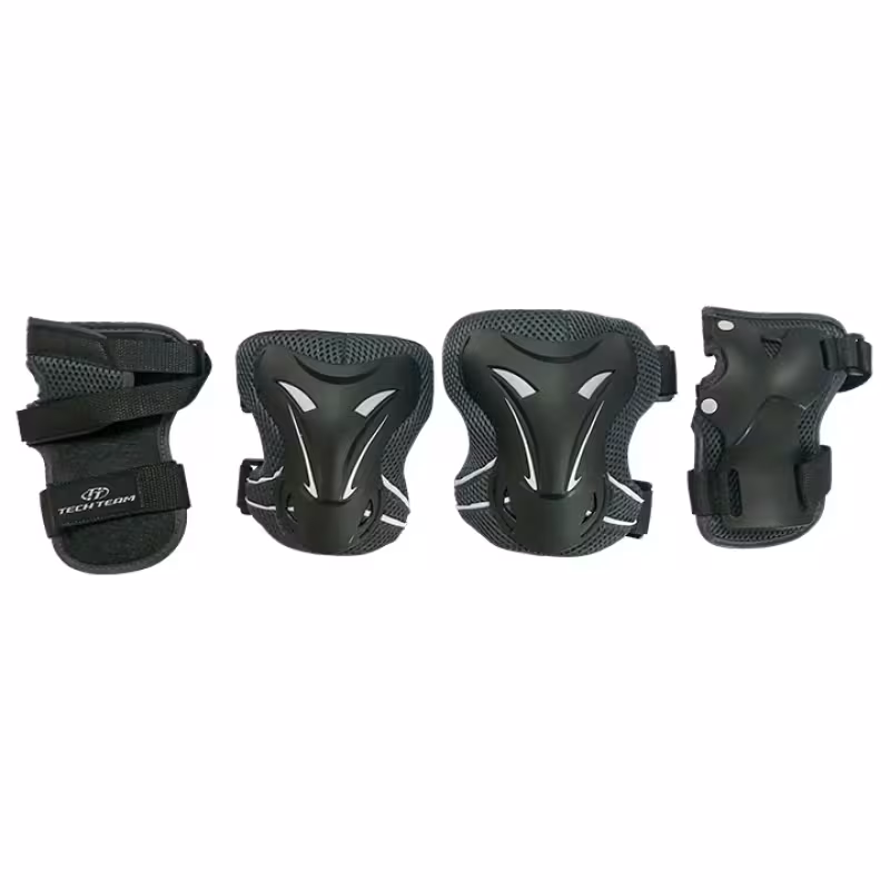 Комплект защиты детский Tech Team Safety Line 400, размер S, цвет в ассортименте