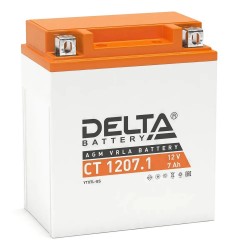 Аккумулятор Delta CT1207.1, 7Ah, 12V
