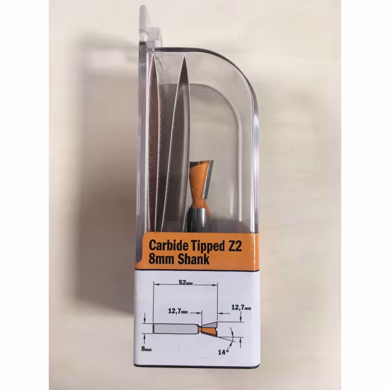 Фреза пазовая ласточкин хвост CMT 918.127.11, D=12,7 мм