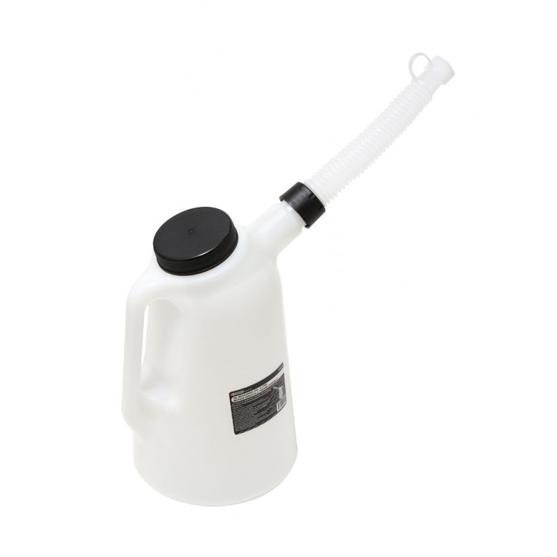 Емкость мерная пластиковая для заливки масла 1л ROCK FORCE