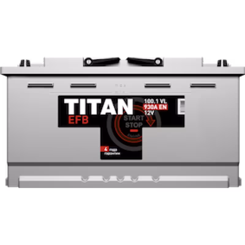 Аккумулятор Titan EFB 100Ah, 12V