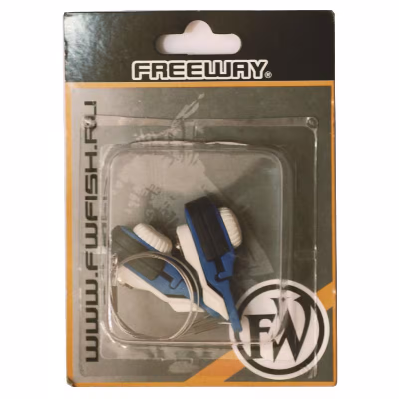 Клипса двойная для даунриггера на трос