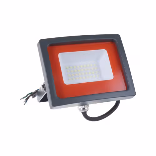 Прожектор светодиодный JazzWay PFL-SC-20W, 6500К, 1700 Лм, IP65, серый