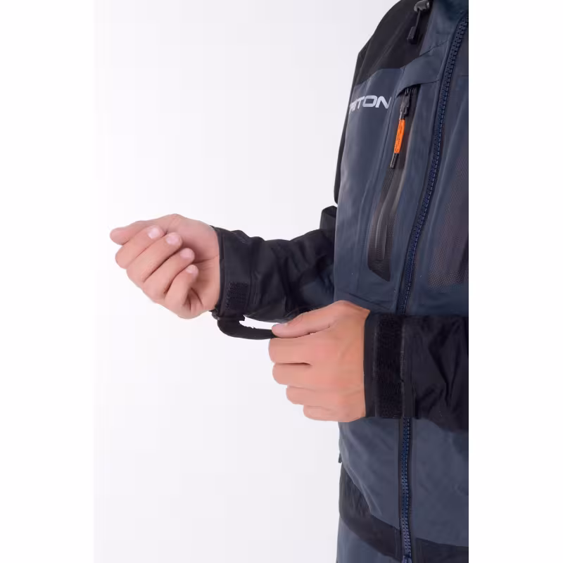 Костюм мужской Triton Gear Angler Cup ОКЛ201817, ткань Таслан, серый/черный, размер 48-50 (M), 182-188 см