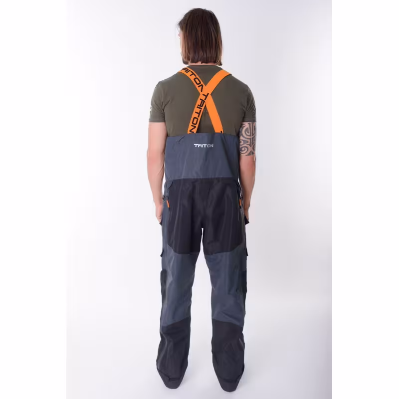 Костюм мужской Triton Gear Angler Cup ОКЛ201817, ткань Таслан, серый/черный, размер 48-50 (M), 182-188 см