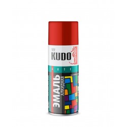 Эмаль Kudo 3P Technology KU-1003, красный, 520 мл