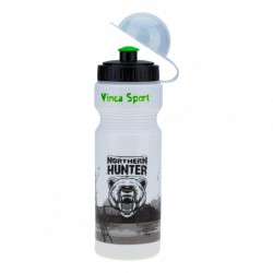 Бутылка для велосипеда Vinca Sport VSB 21-2 Northern Hunter, 0.75 л, белый