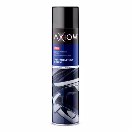 Очиститель-аэрозоль стекол и зеркал Axiom A9811, 0.8 л