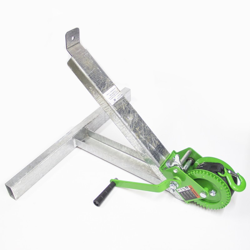 Лебедка с кронштейном для бортового прицепа Трейлер