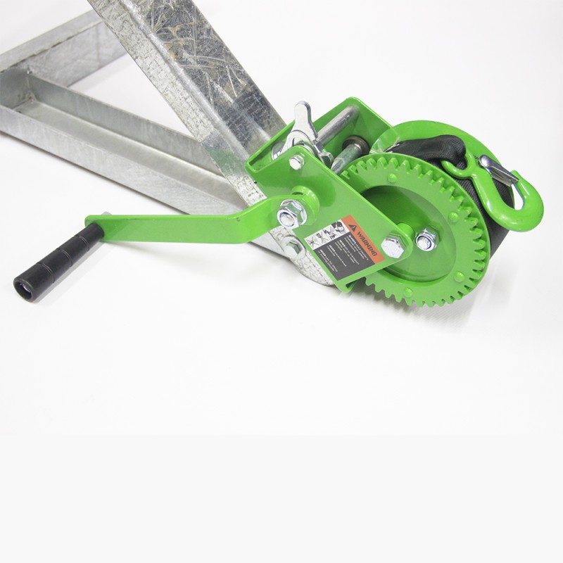 Лебедка с кронштейном для бортового прицепа Трейлер