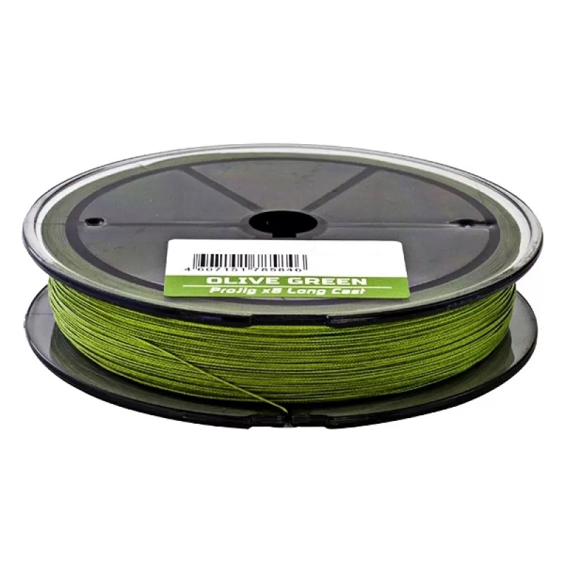 Шнур плетеный Momoi ProJig X8 Long Cast 0.24 мм, 18 кг, 100 м