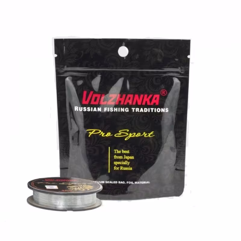 Леска монофильная Волжанка Pro Sport 0.109 мм, 1.11 кг, 50 м
