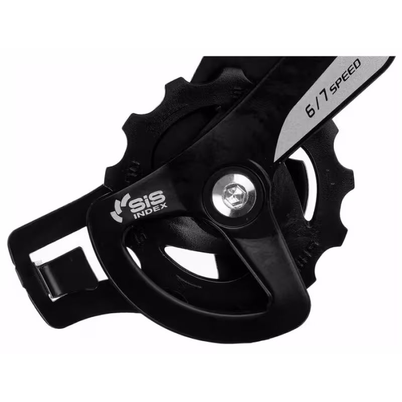 Переключатель задний Shimano Tourney RD-TY500, 6/7 скоростей, черный