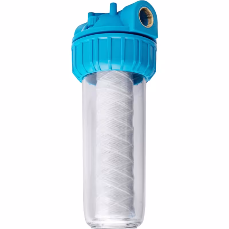 Колба фильтра в комплекте с картриджем Aquario WF-10(1/2") 9112