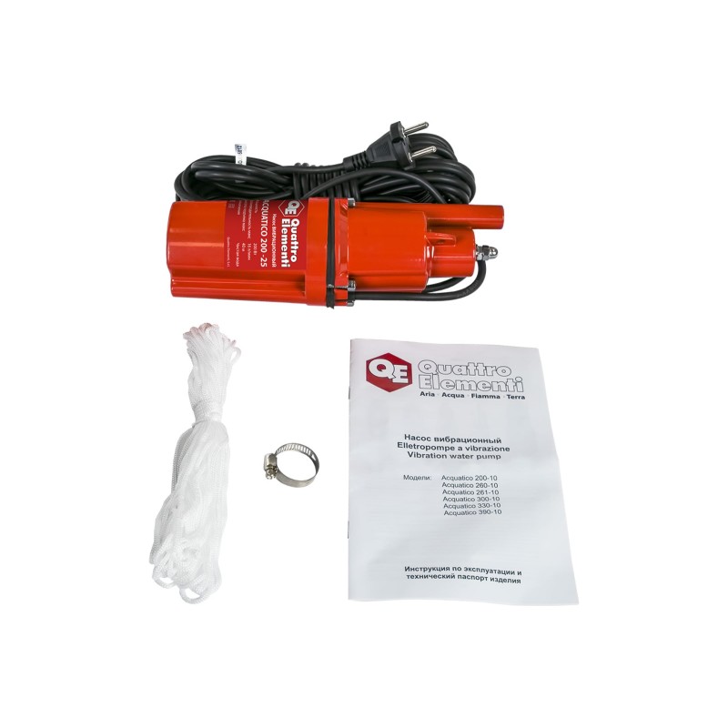 Насос вибрационный Quattro Elementi Acquatico 200-10 910-317