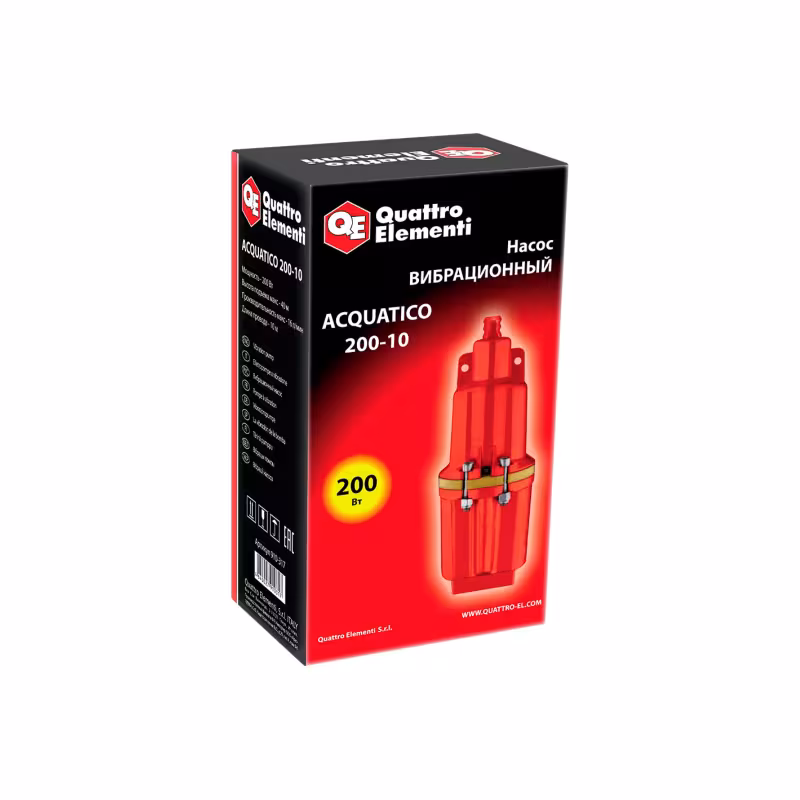 Насос вибрационный Quattro Elementi Acquatico 200-10 910-317