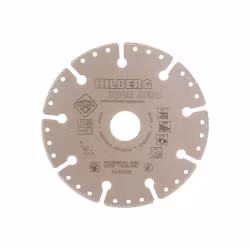 Диск алмазный сегментный Hilberg Super Metal 520125, 125х22 мм