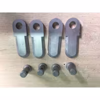 Скругленный нож и палец для роторной косилки