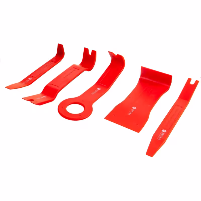 Набор съемников для демонтажа облицовочных панелей Эврика ER-86205, 5 шт