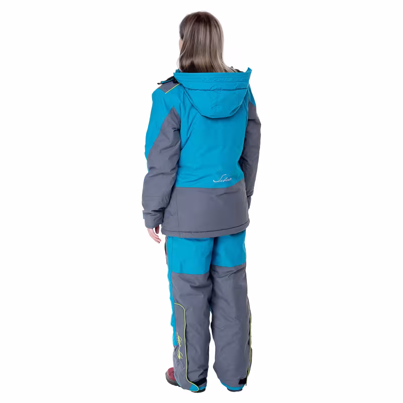 Костюм женский Huntsman Siberia Lady, мембрана Breathable, бирюза/серый, размер 40-42, 158-164 см