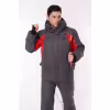 Костюм-поплавок мужской Triton Gear Skif (Скиф) -40 ПК, ткань Таслан, серый/красный, размер 48-50 (M), 182-188 см