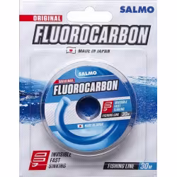 Леска флюорокарбоновая Salmo Fluorocarbon 0.10 мм, 1.05 кг, 30 м