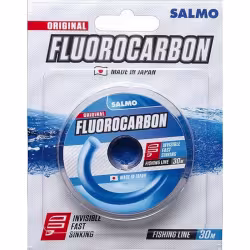 Леска флюорокарбоновая Salmo Fluorocarbon 0.12 мм, 1.30 кг, 30 м