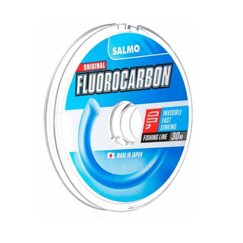 Леска флюорокарбоновая Salmo Fluorocarbon 0.14 мм, 1.65 кг, 30 м 