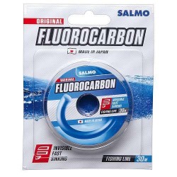 Леска флюорокарбоновая Salmo Fluorocarbon 0.14 мм, 1.65 кг, 30 м 