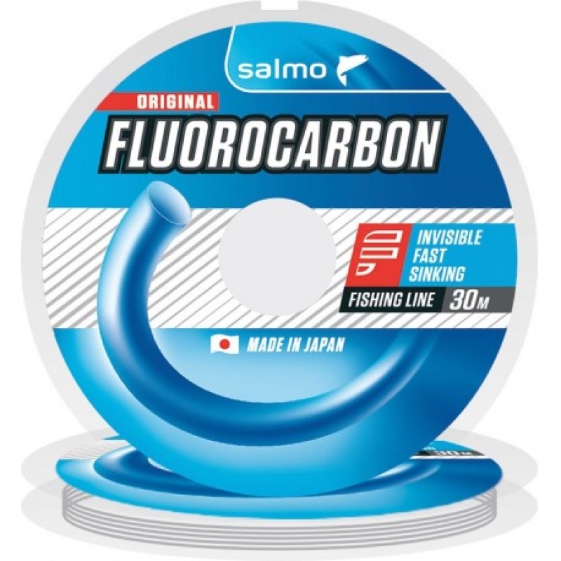 Леска флюорокарбоновая Salmo Fluorocarbon 0.16 мм, 1.9 кг, 30 м