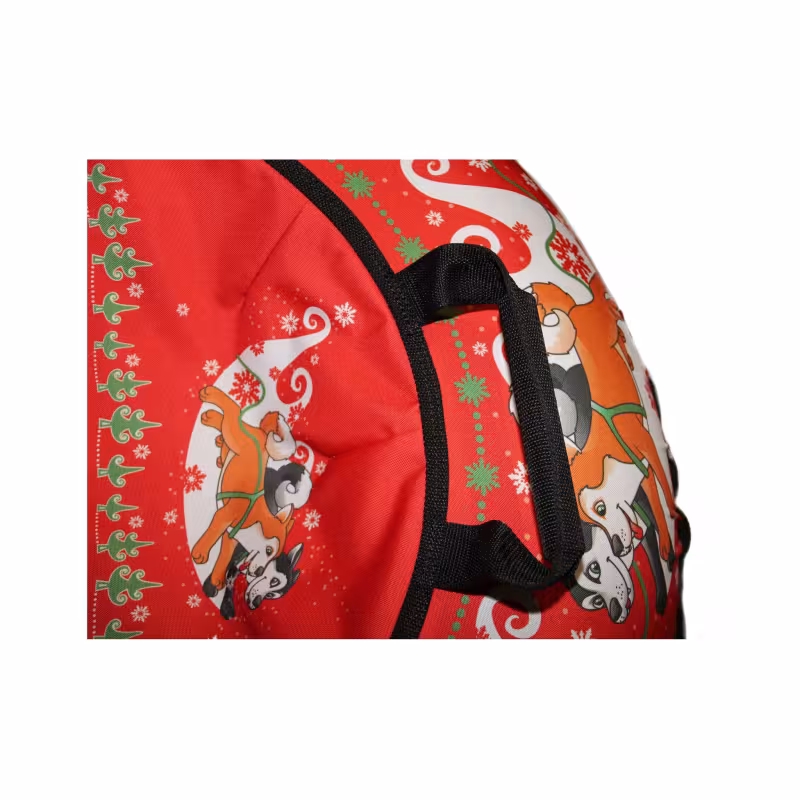 Тюбинг-ватрушка Мастер Ститч Хаски, 100 см