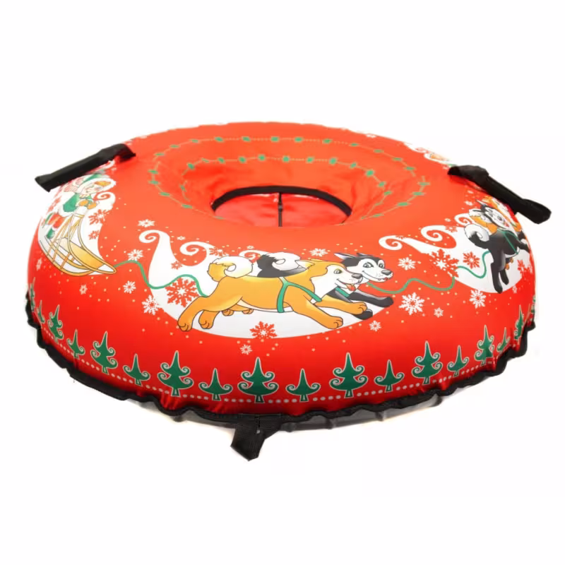 Тюбинг-ватрушка Мастер Ститч Хаски, 100 см