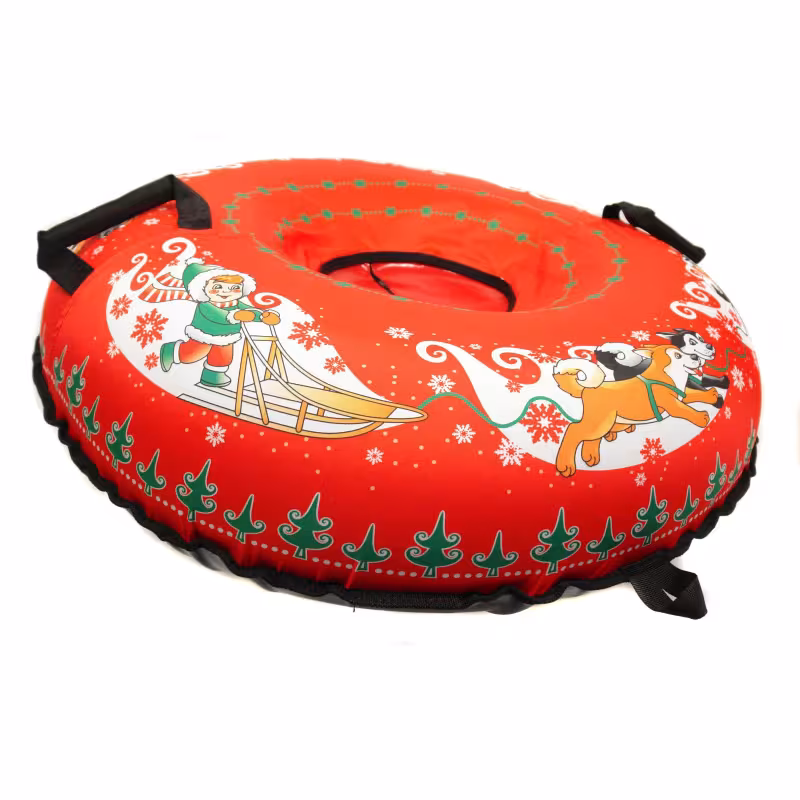 Тюбинг-ватрушка Мастер Ститч Хаски, 100 см