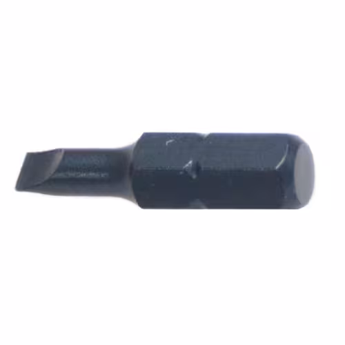 Бита шлицевая 4мм L-25мм 1/4  LICOTA