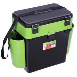 Ящик зимний (шарабан) Helios FishBox, зеленый, 19 л