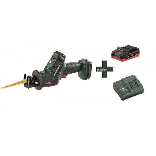 Пила сабельная аккумуляторная Metabo SSE 18 LTX COMPACT (c АКБ)