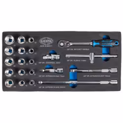 Набор торцевых головок Licota ACK-E38311, 21 предмет