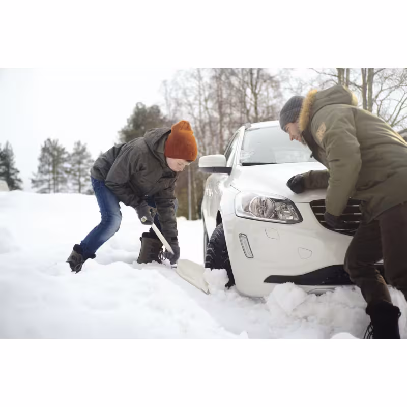 Лопата снеговая автомобильная Fiskars SnowXpert 1019347 