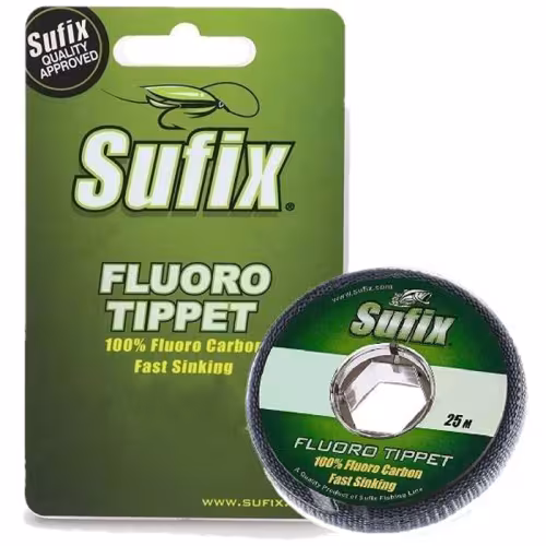 Леска флюорокарбоновая Sufix Fluoro Tippet 0.203 мм, 2.7 кг, 25 м