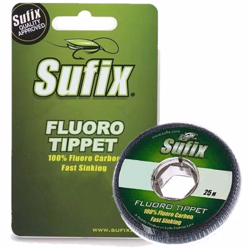 Леска флюорокарбоновая Sufix Fluoro Tippet 0.203 мм, 2.7 кг, 25 м