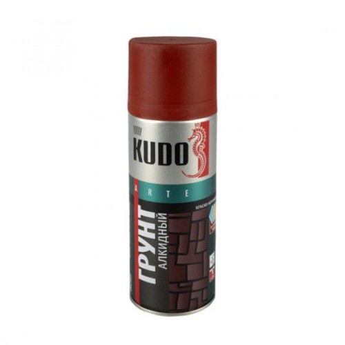 Грунт универсальный Kudo KU-2002, красно-коричневый, 520 мл