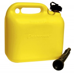 Канистра пластиковая для топлива Champion C1300, желтый, 5 л