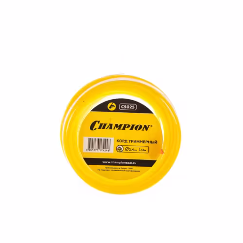 Корд триммерный Champion Star, звезда, 2,4мм*12м