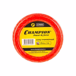 Корд триммерный Champion Twisted Square, квадрат витой, 2,0мм*15м